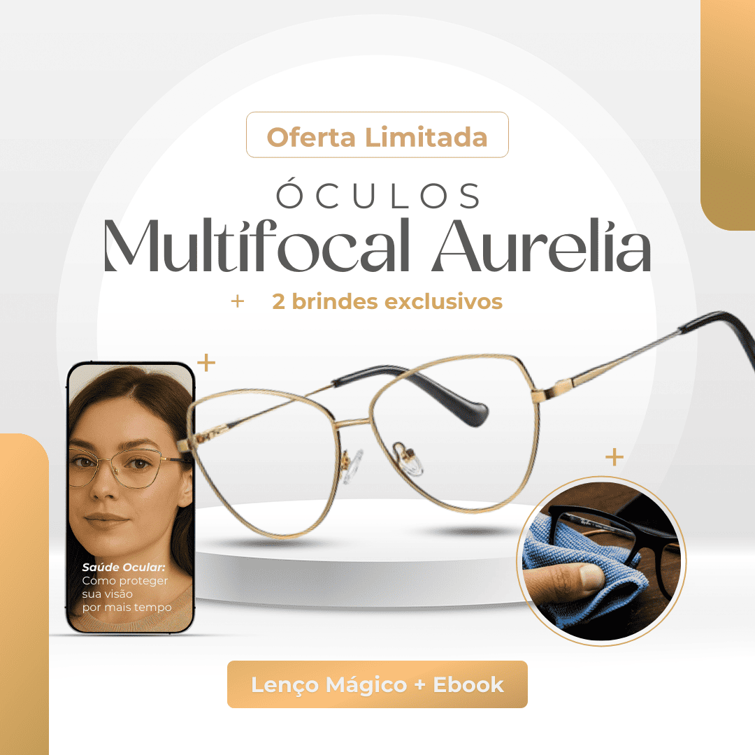 Óculos Multifocal Aurelia