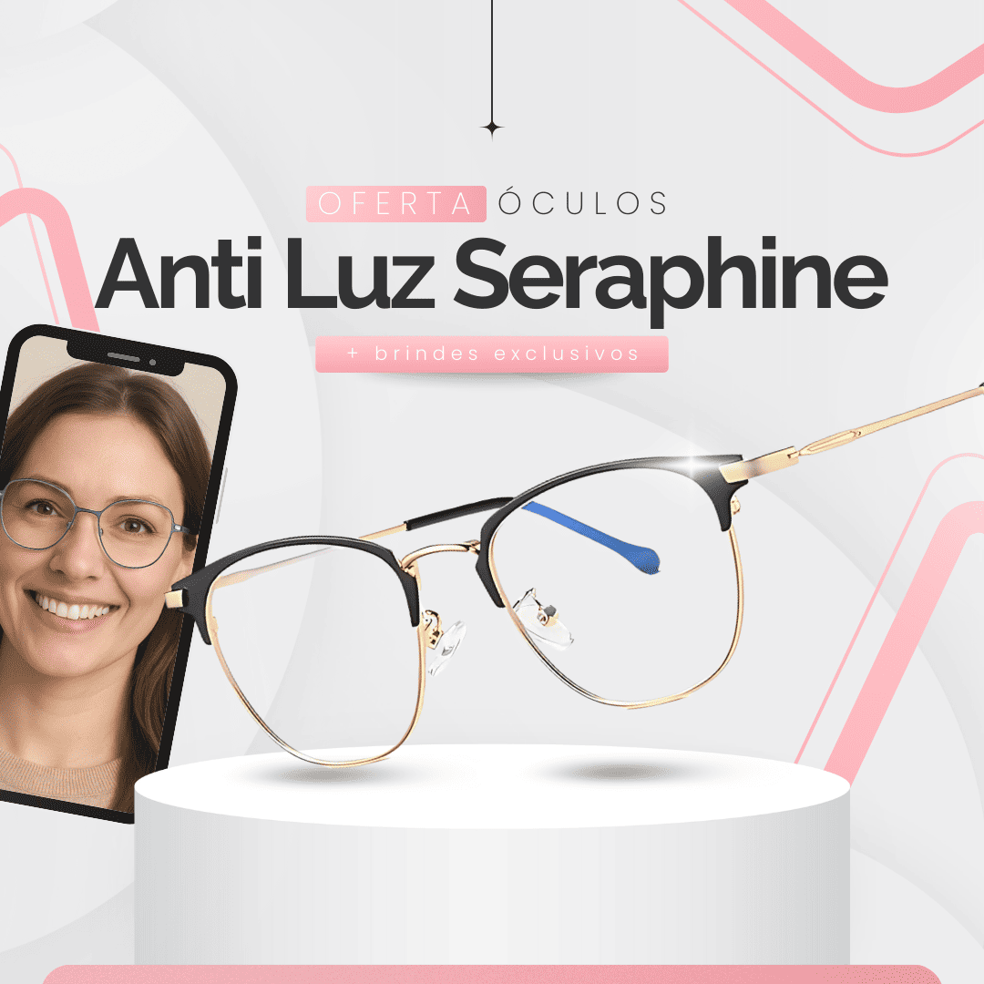 Óculos Anti Luz Azul Seraphine