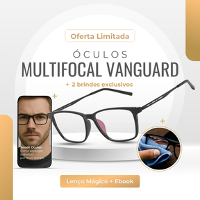 [OFERTA LIMITADA] Óculos Multifocal Vanguard + Lenço Mágico e Ebook Grátis!