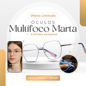 Óculos Multifocal Marta