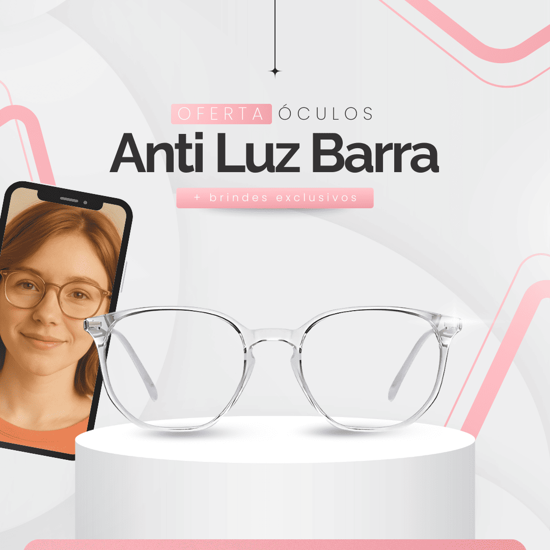 Óculos Barra - Anti Luz Azul