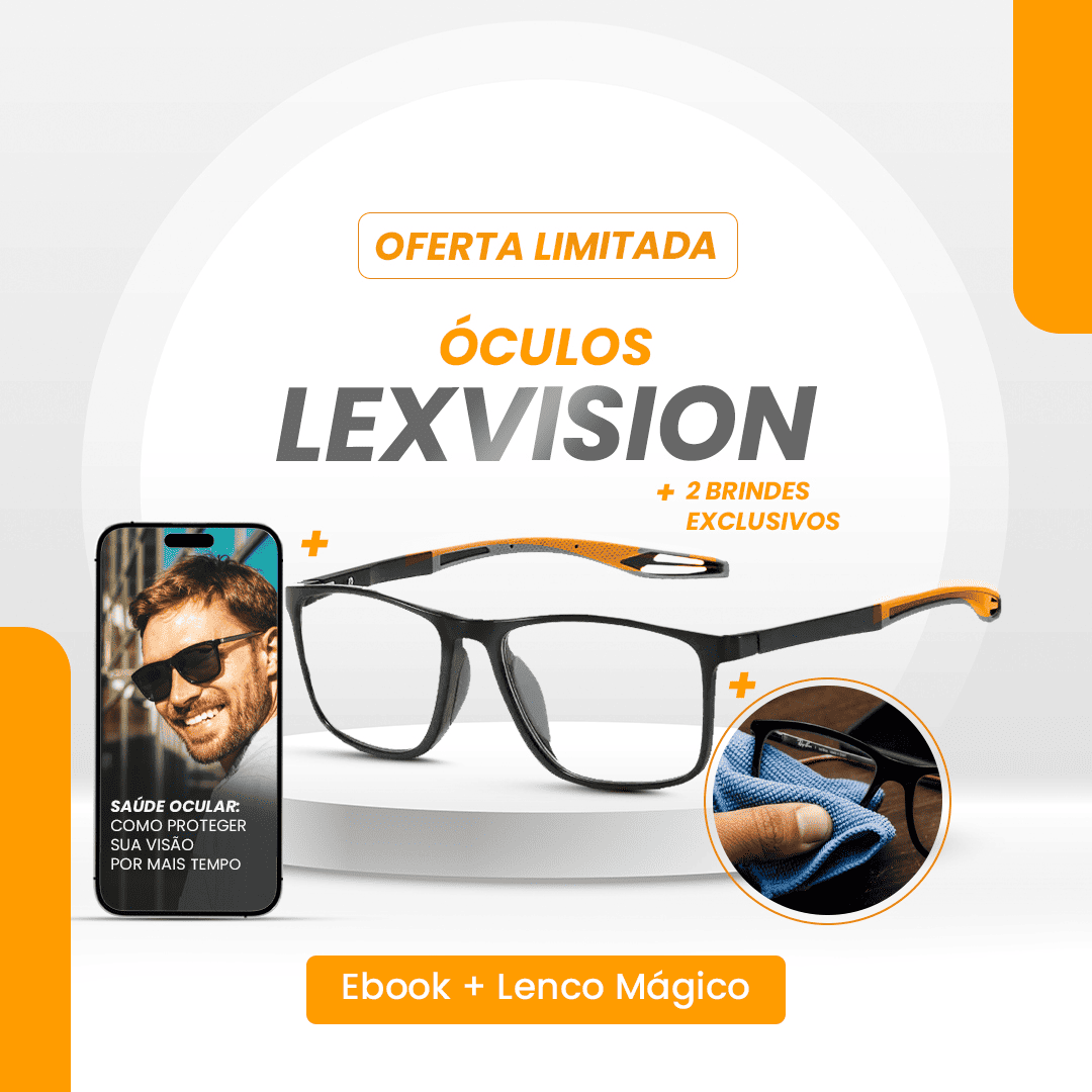 [OFERTA LIMITADA] Lex Multifoco + Lenço Mágico e Ebook Grátis!